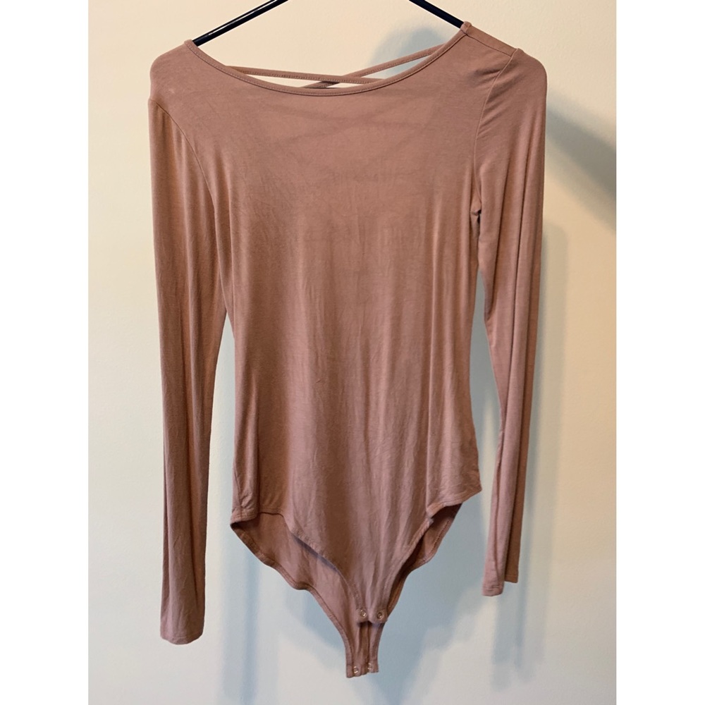 tan bodysuit